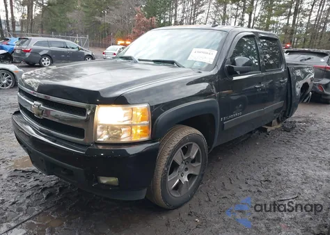 2008 Chevrolet Silverado 1500 Ltz from USA, damaged, VIN 2GCEK13M781186334